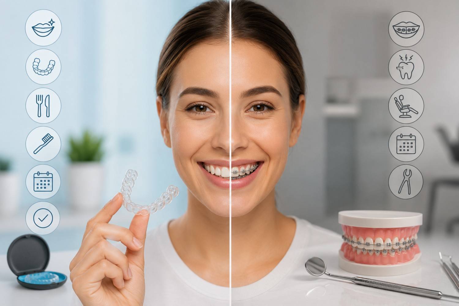 Benefits of Invisalign Over Traditional Braces